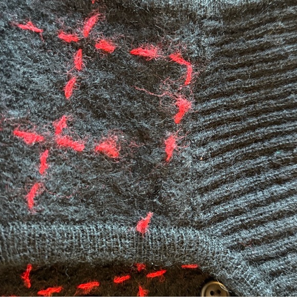 Vintage Cambridge Dry Goods Black Wool Vest - Picture 6 of 6